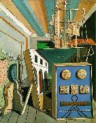giorgio de chirico Metaphysical Interior with Biscuits china oil painting artist